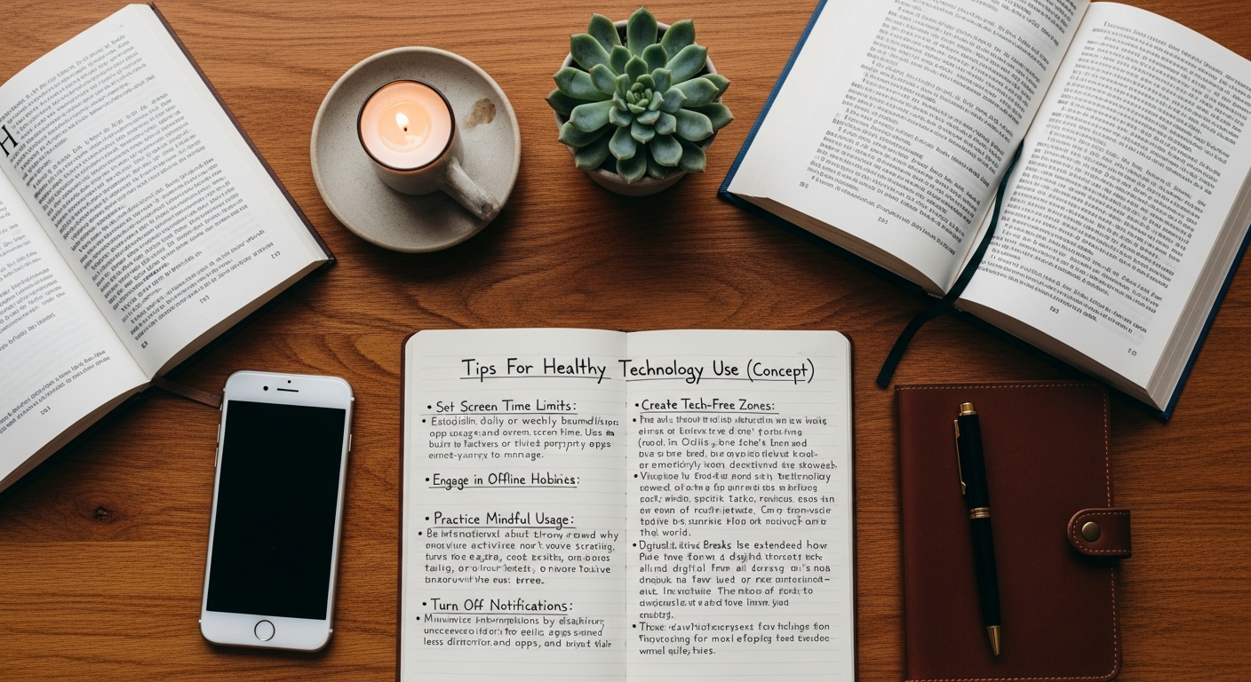 Beyond the Screen: Cultivating Healthy Tech Habits for Deeper Connections 2 Tips For Healthy Technology Use