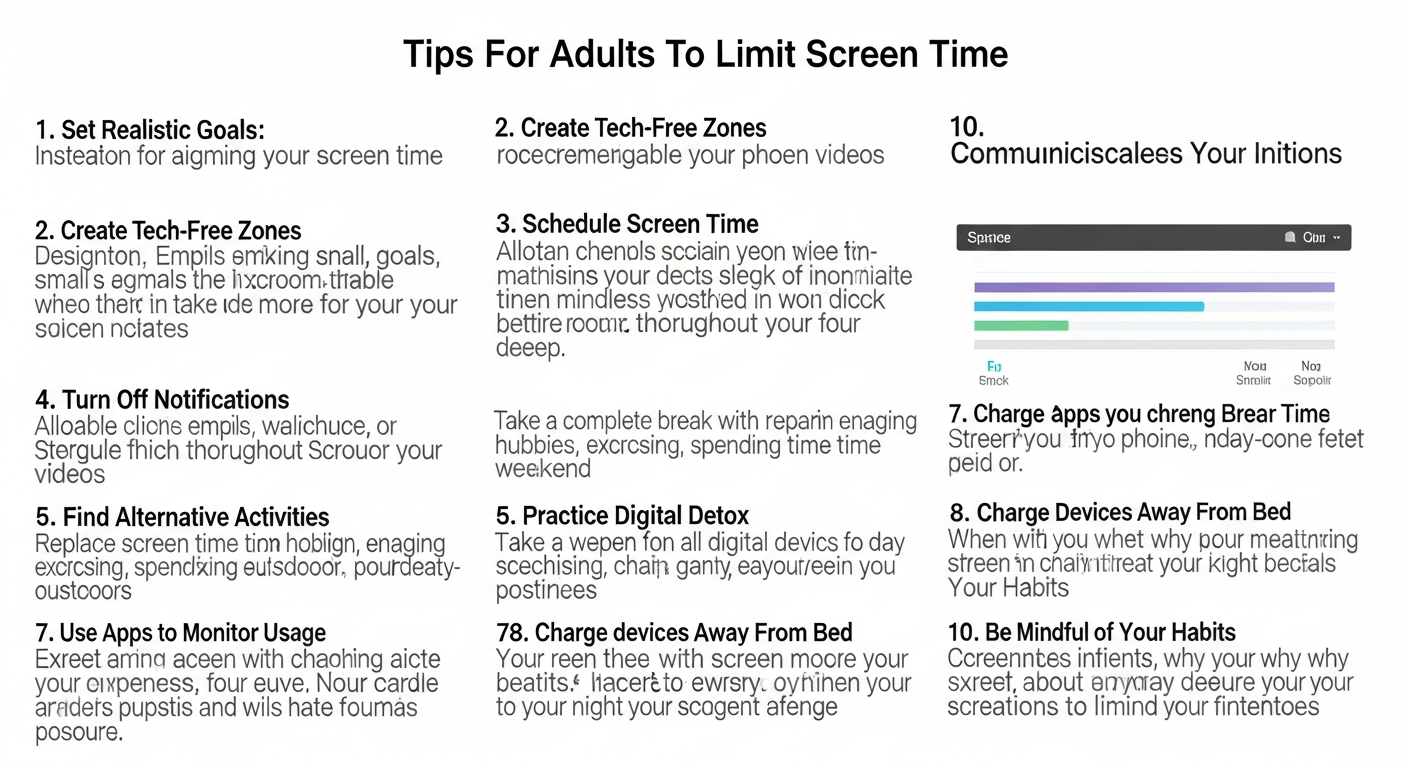 Screen Time Limits For Adults Tips