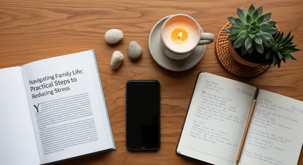 how to reduce family stress at home