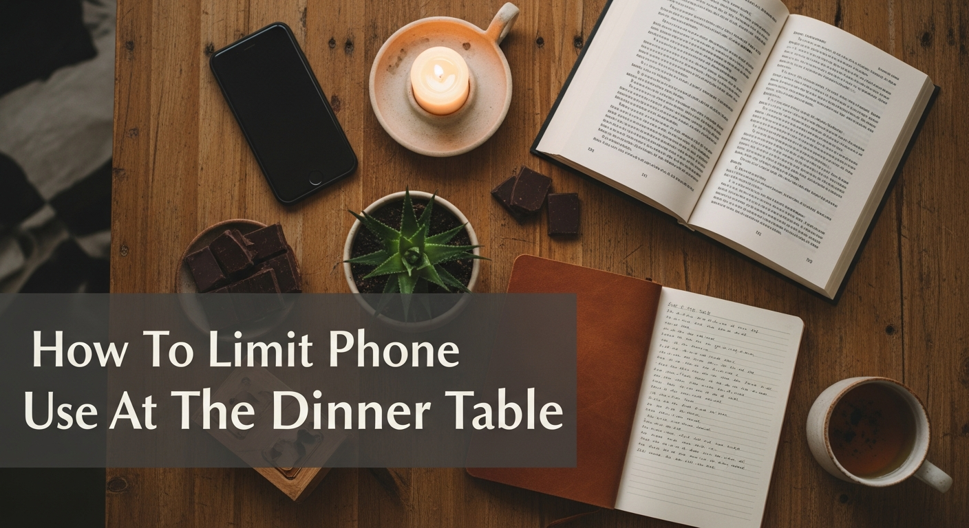 How To Limit Phone Use At The Dinner Table