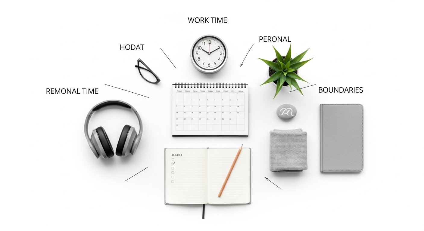 defining and establishing work-life separation — managing remote work boundaries