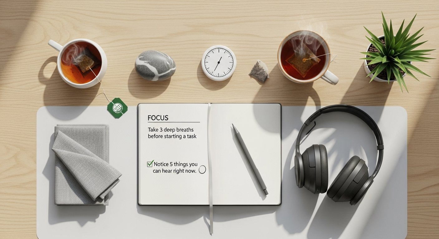 Mindfulness in the Modern Workplace: Boost Focus, Reduce Stress, and Thrive 2 mindfulness at work - inline-4 illustration